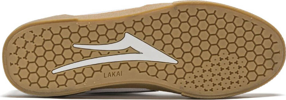 Lakai - Cambridge Suede (White/Navy) Lakai