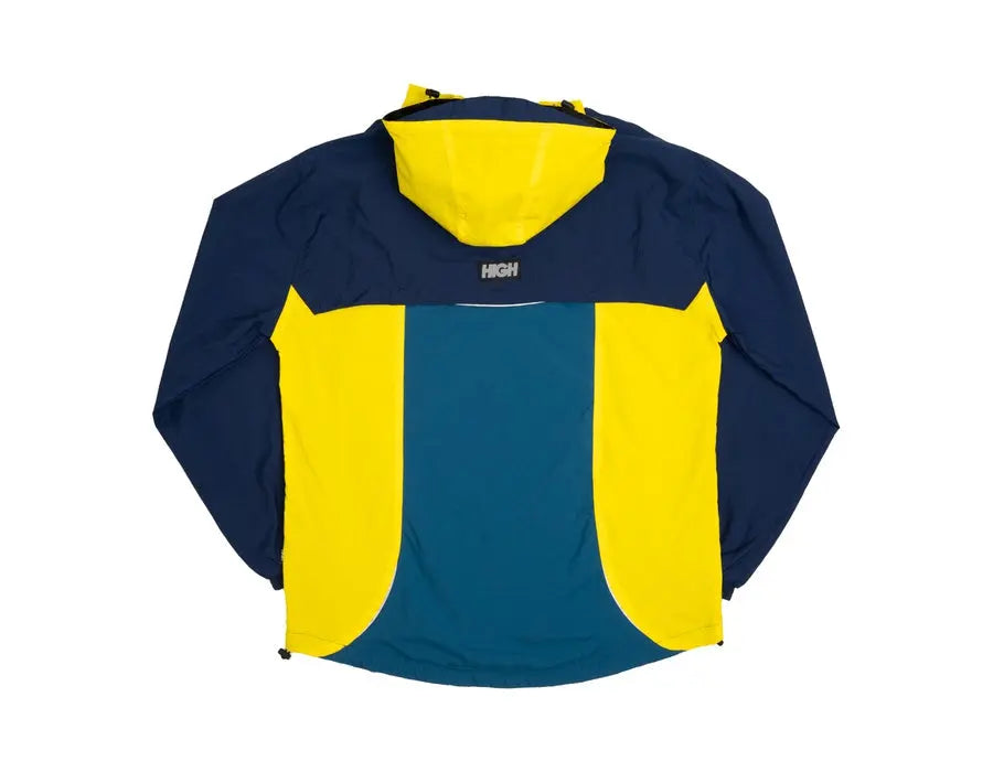 Rain Jacket Yellow Navy - High