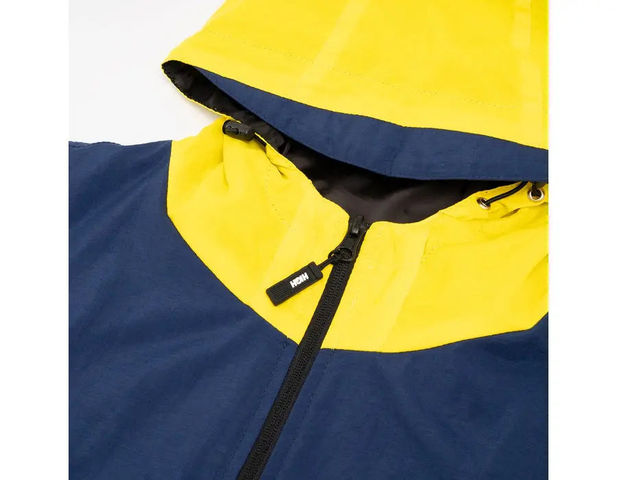 Rain Jacket Yellow Navy - High