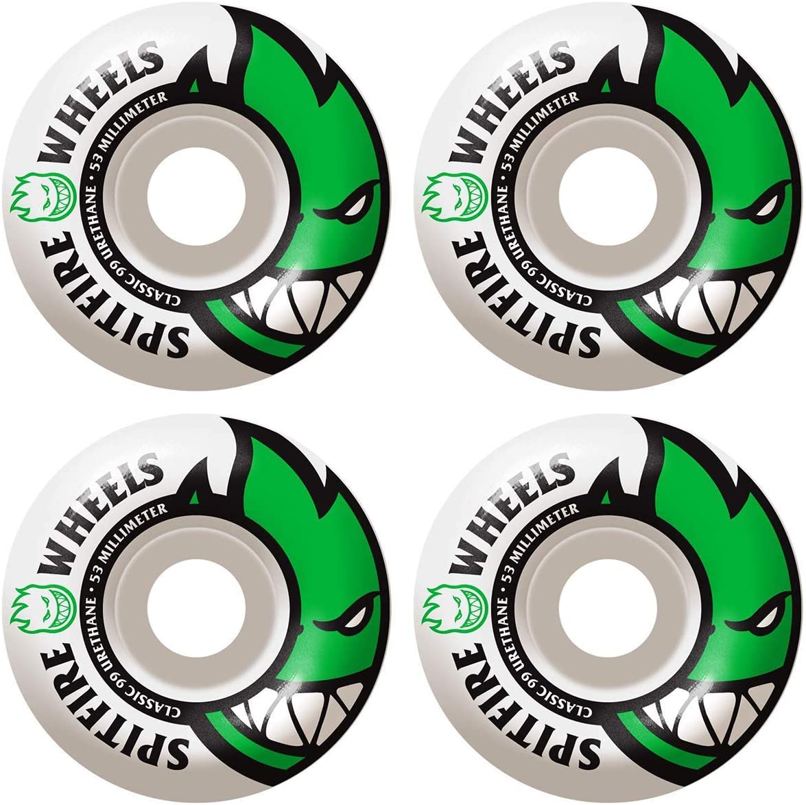 Spitfire - BigHead Edition 53MM 99A (Green) Spitfire Wheels