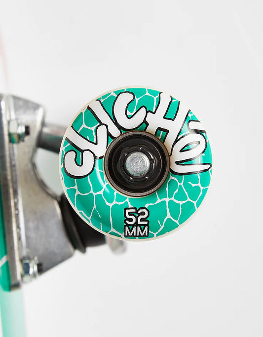 CLICHE LOGO WHEELS GREEN 52MM/100A