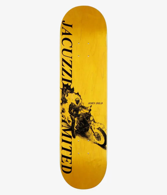 Jacuzzi Unlimited John Dilo Skull Cycle EX7 Skateboard Deck - 8.25"