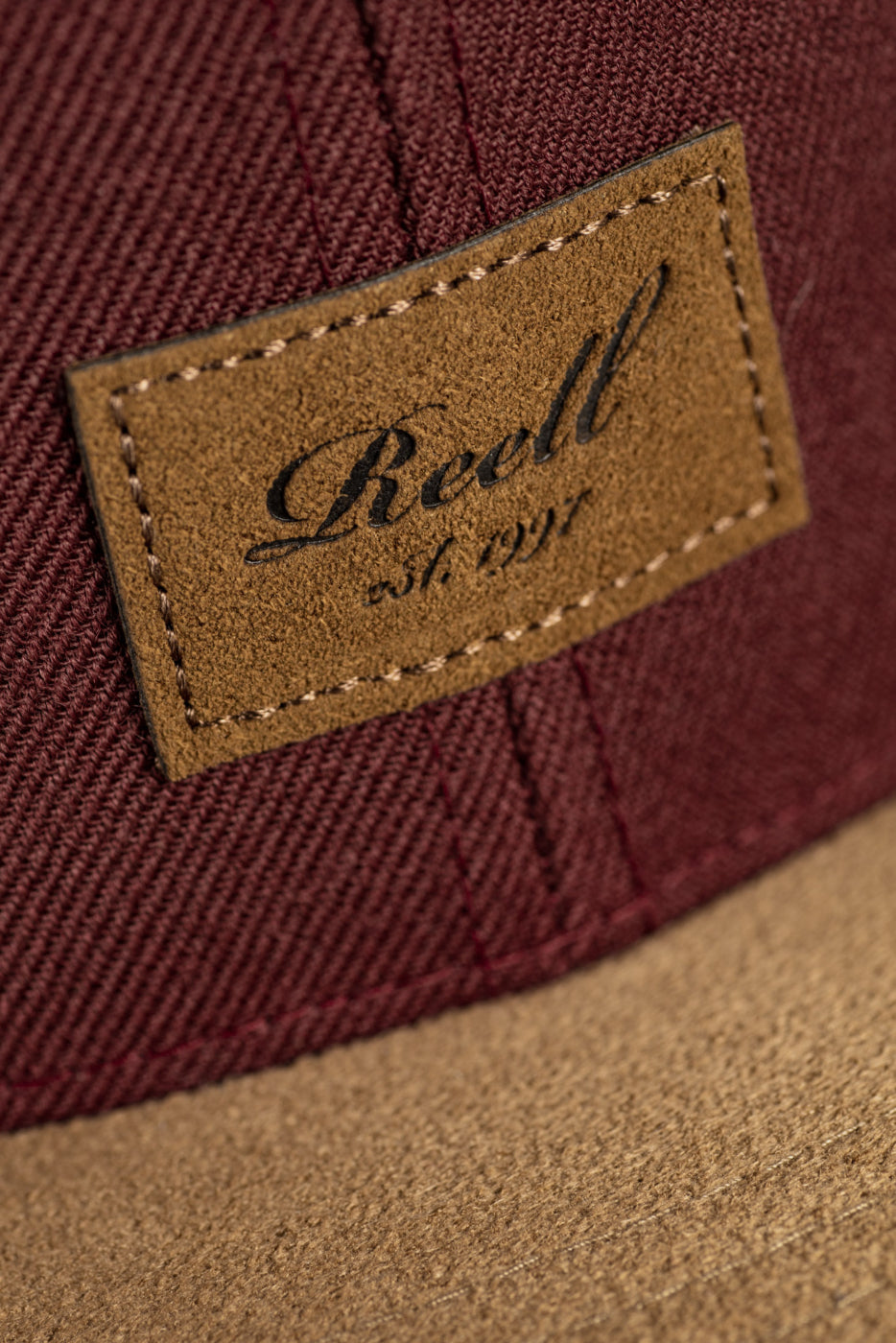 Reell - Suede Cap - Maroon Reell