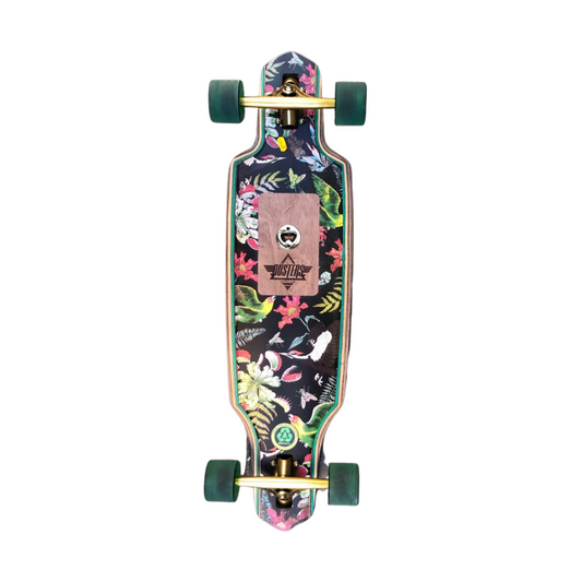 Dusters Predator Green 34" Complete Longboard