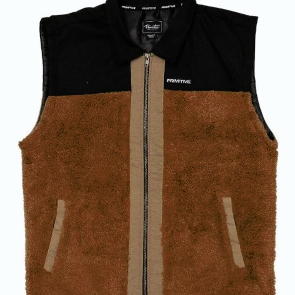 Primitive - OVERLAND VEST - Khaki Primitive Skateboards