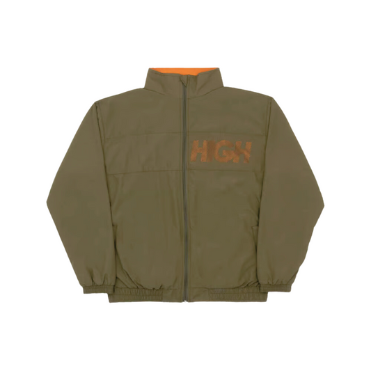 High Company Track Jacket Dotz Olive Green