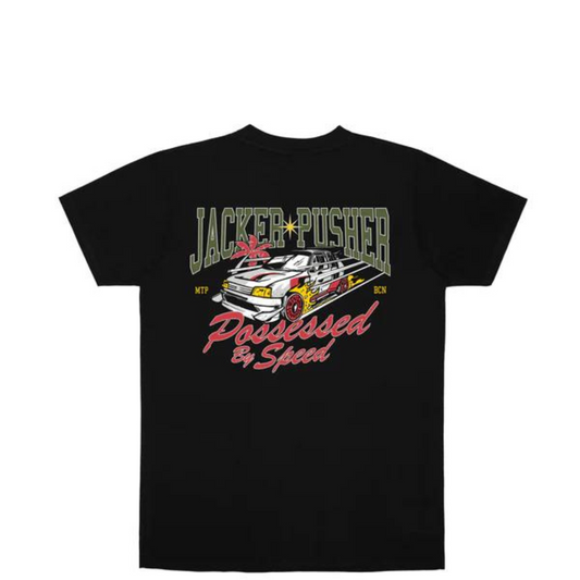 JACKER X PUSHER - T-SHIRT - BLACK Jacker