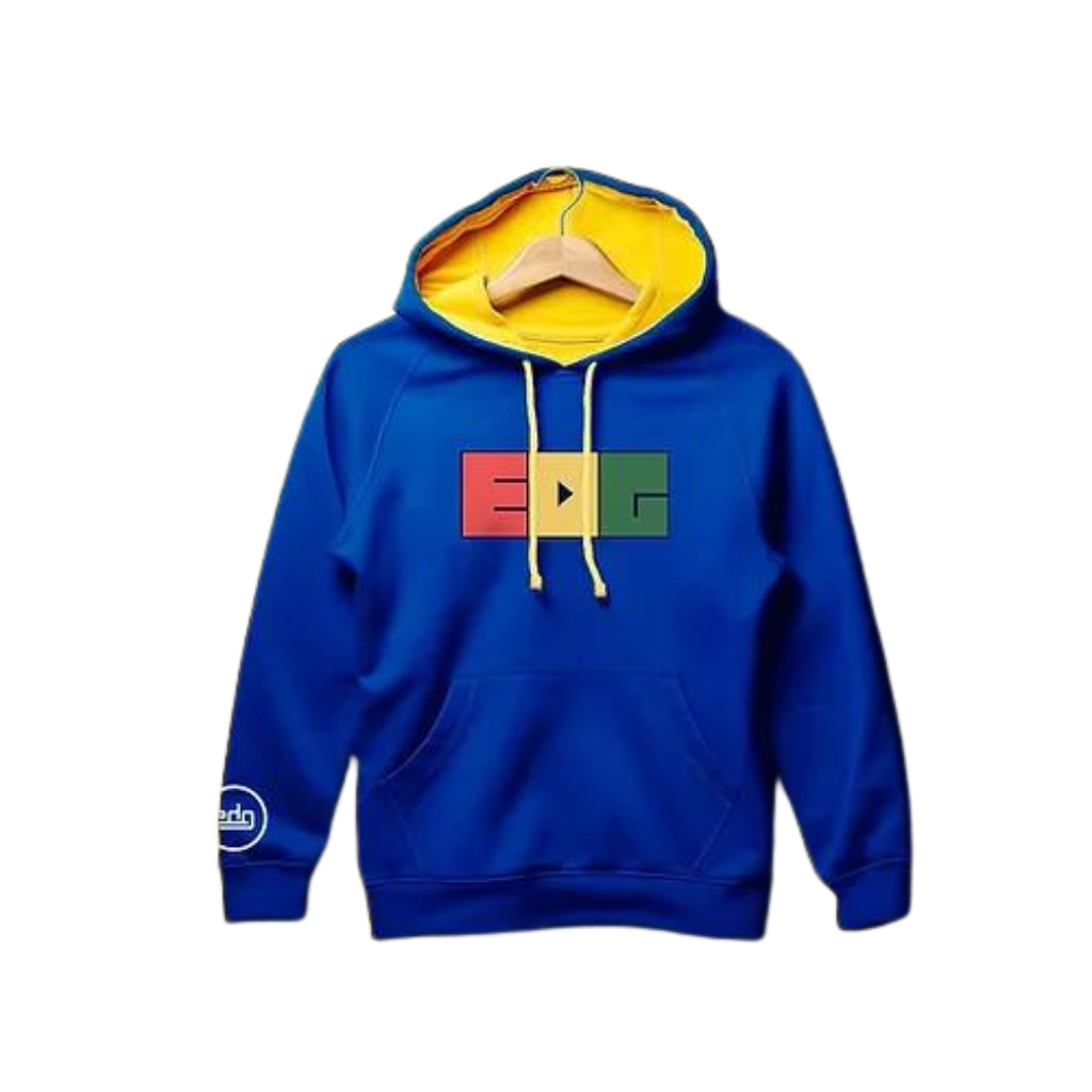 Edg - Sweatshirt Square Logo - Blue EDG SKATEBOARDS