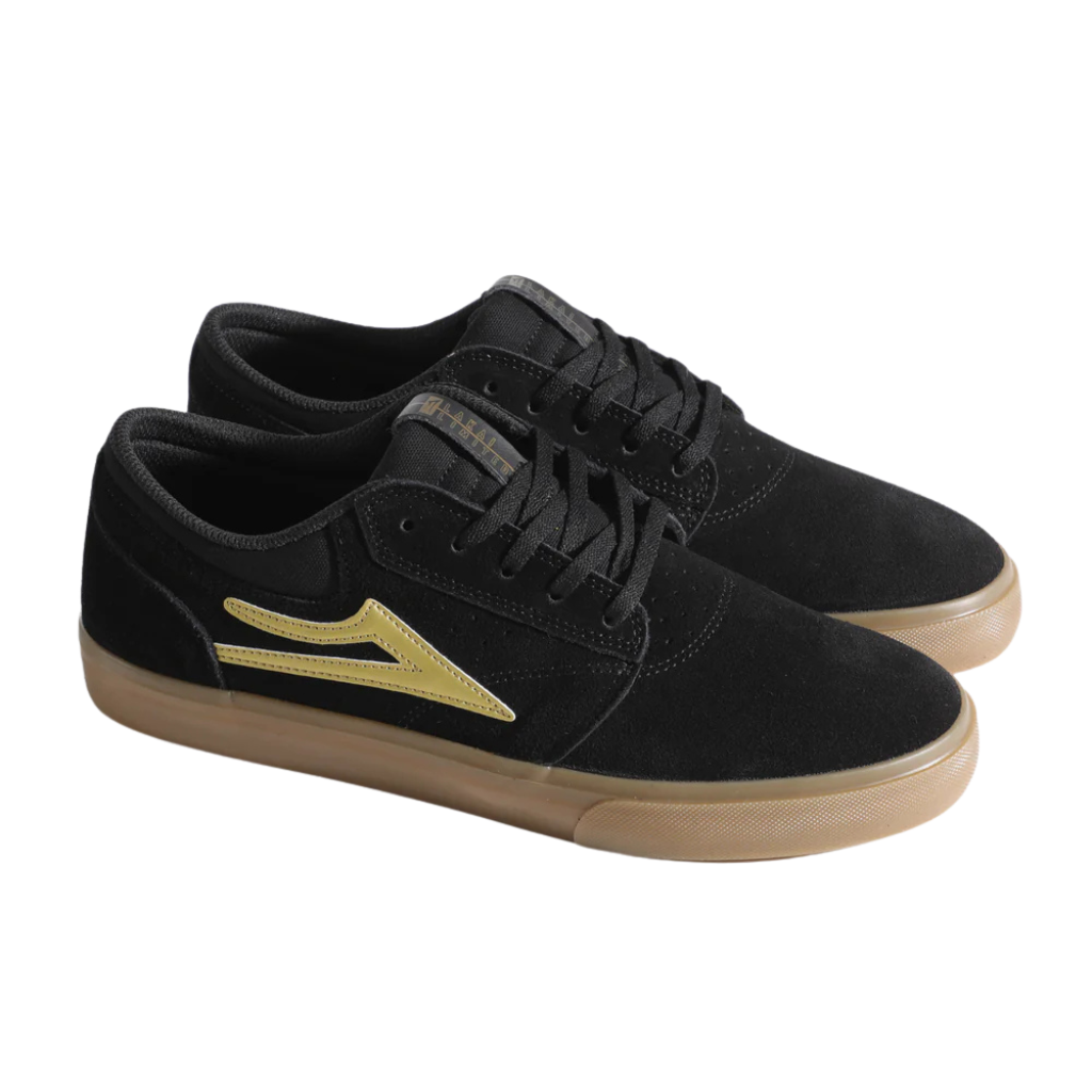 Lakai - Griffin - Black Gold Suede