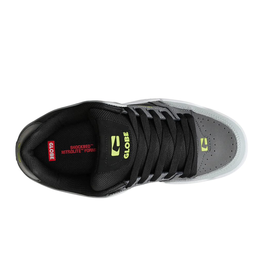 Globe - Tilt - Greyscale Black