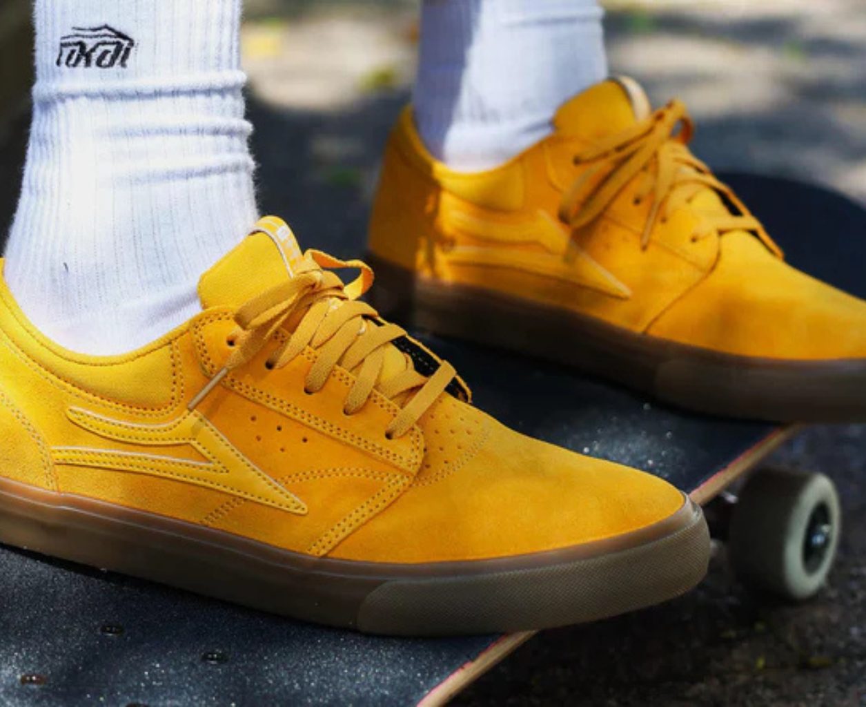 Lakai - Griffin - Yellow/Gum Suede
