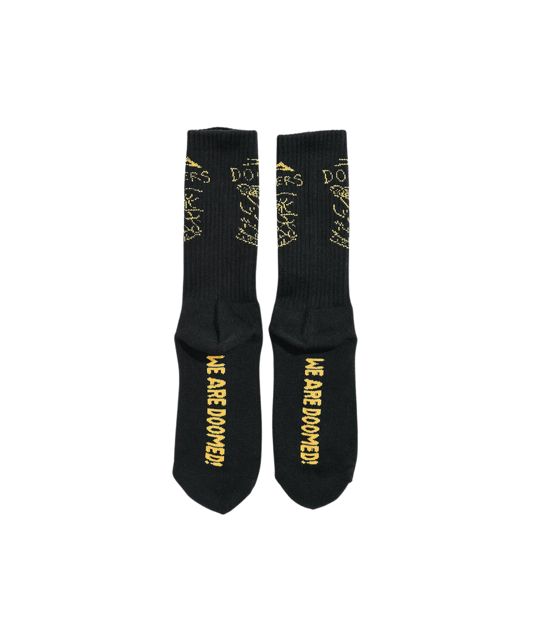 Lakai x Doomsayers Black Crew Socks Lakai