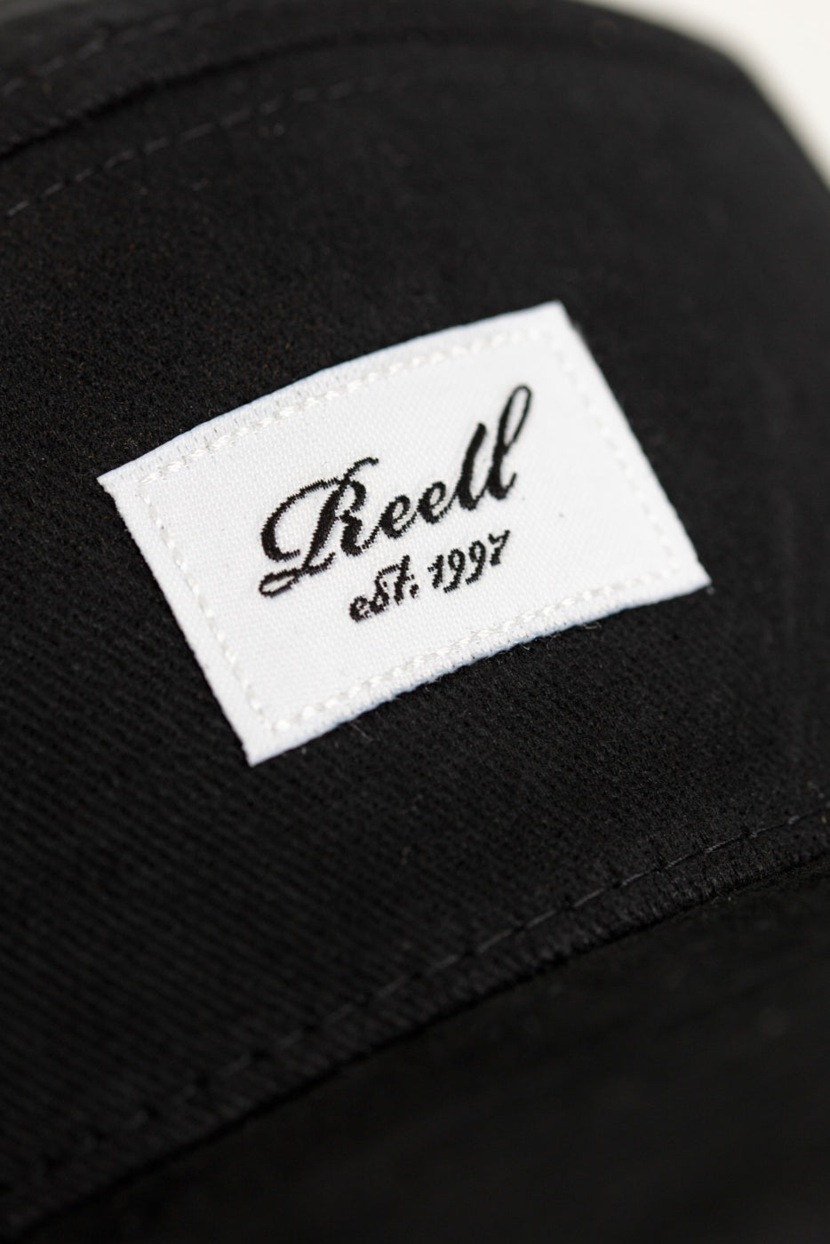 Reell- 5 Panel Cap - Black Reell