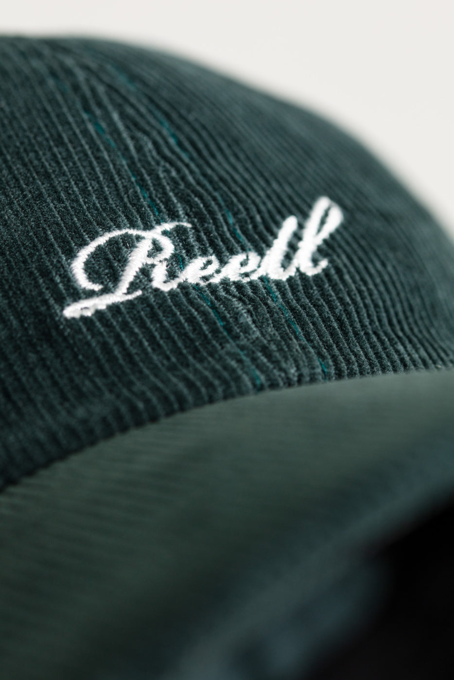 Reell - Single Script Dark Green - Ribcord Cap Reell