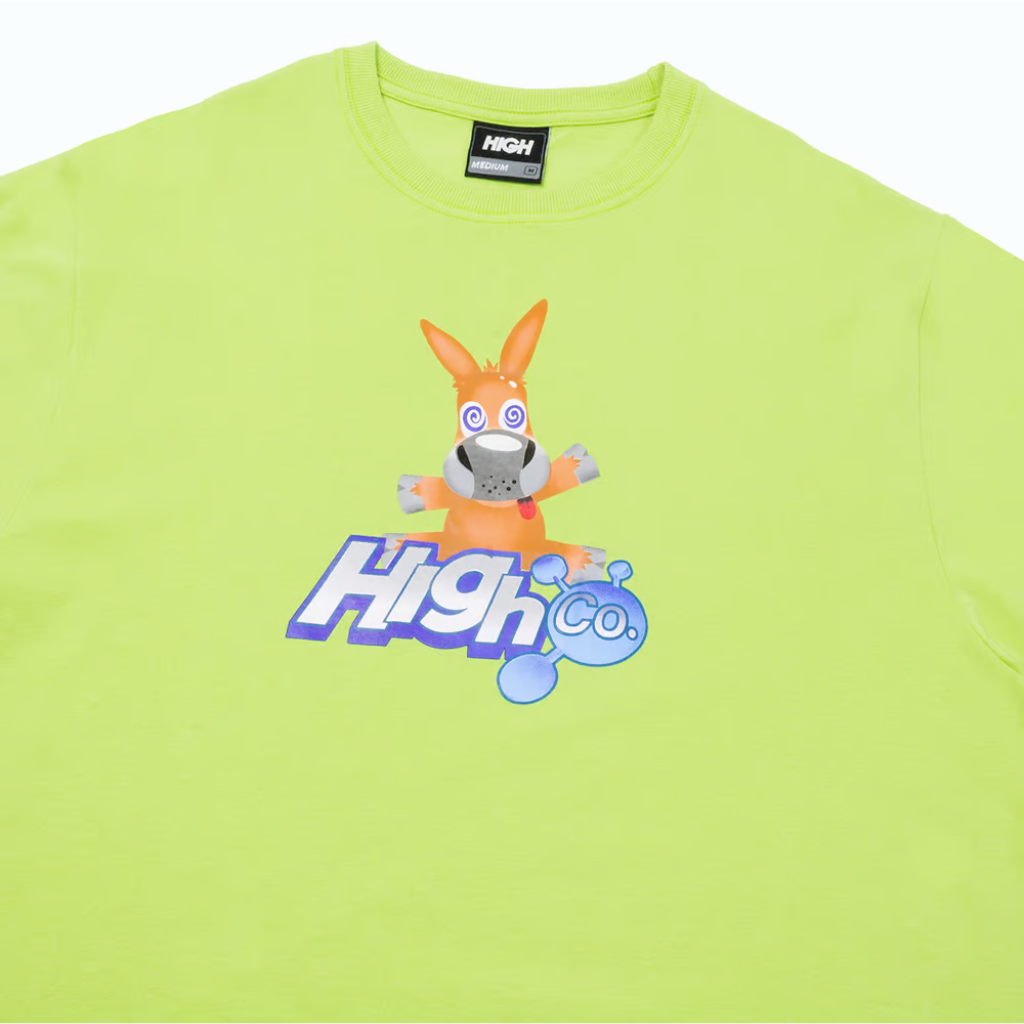 High - T Shirt Emule - Lime HIGH COMPANY