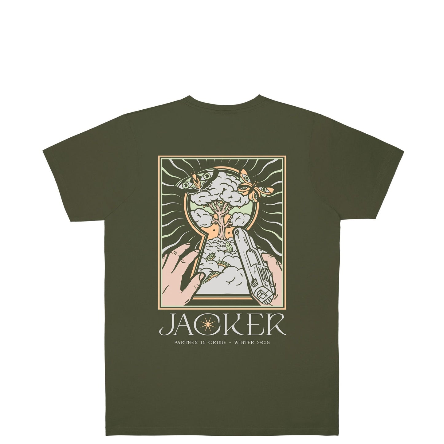 Jacker - Paradise T Shirt Green Jacker
