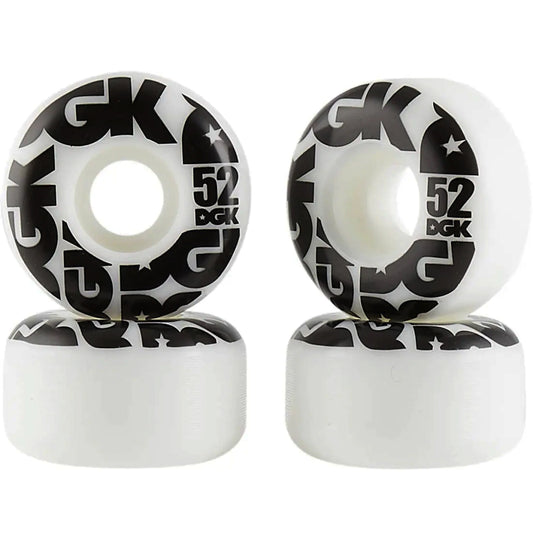 DGK LOGO WHEELS 52MM/100A