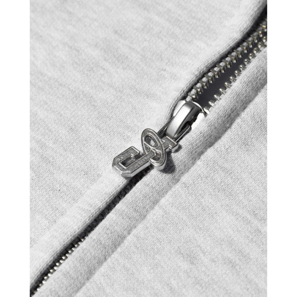JACKER X PUSHER - HOODIE - HEATHER GREY Jacker