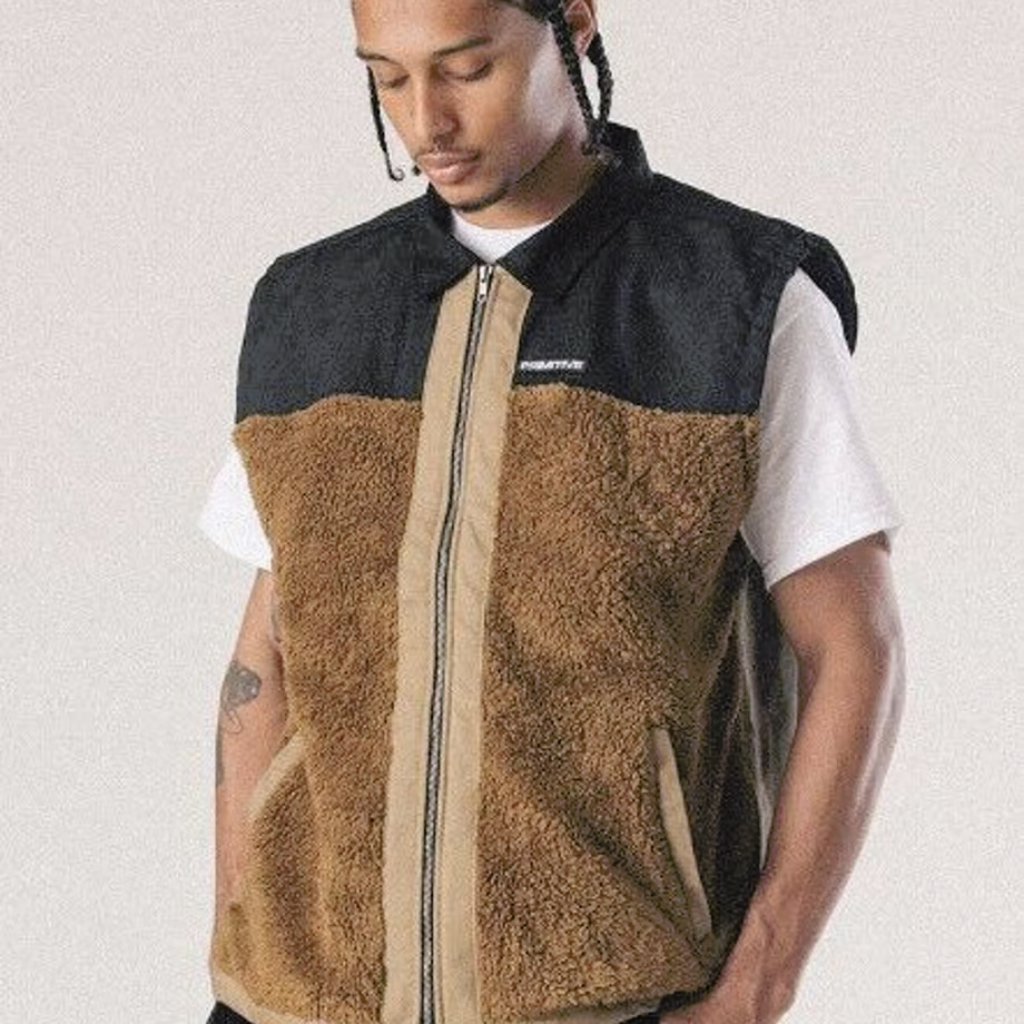 Primitive - OVERLAND VEST - Khaki Primitive Skateboards