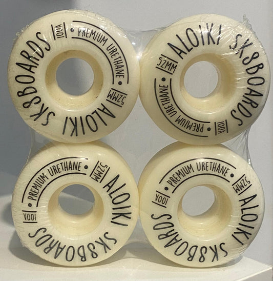 ALOIKI SK8BOARDS PREMIUM URETHANE 52MM/100A
