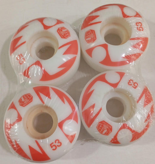 ALIEN LOGO WHEELS-RED 53MM/100A