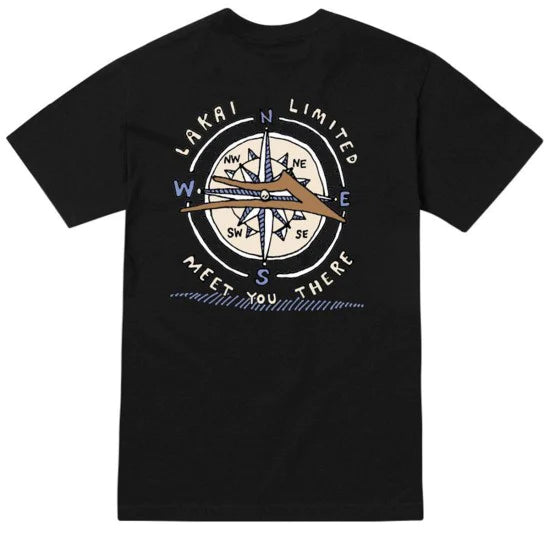 Lakai - Capps Compass Tee - Black Lakai