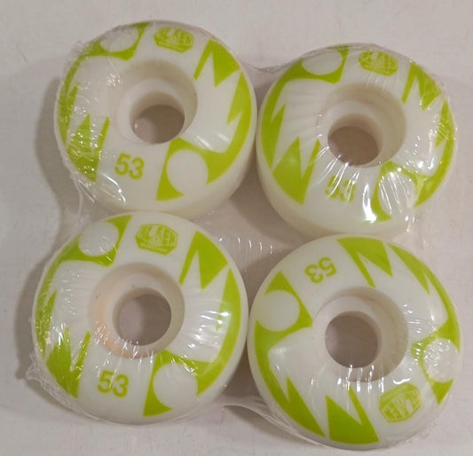 ALIEN LOGO WHEELS - GREEN 53MM/100A