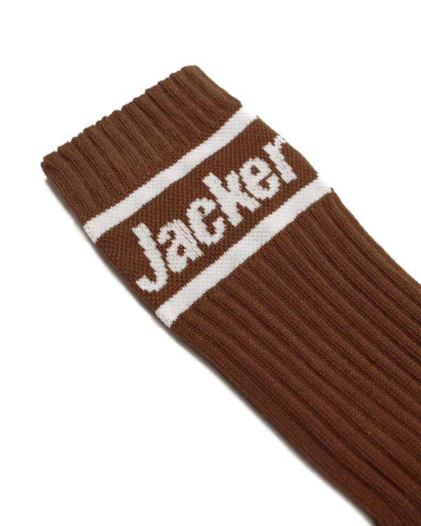 Jacker - After Logo UPR Socks (Brown) Jacker