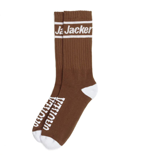 Jacker - After Logo UPR Socks (Brown)