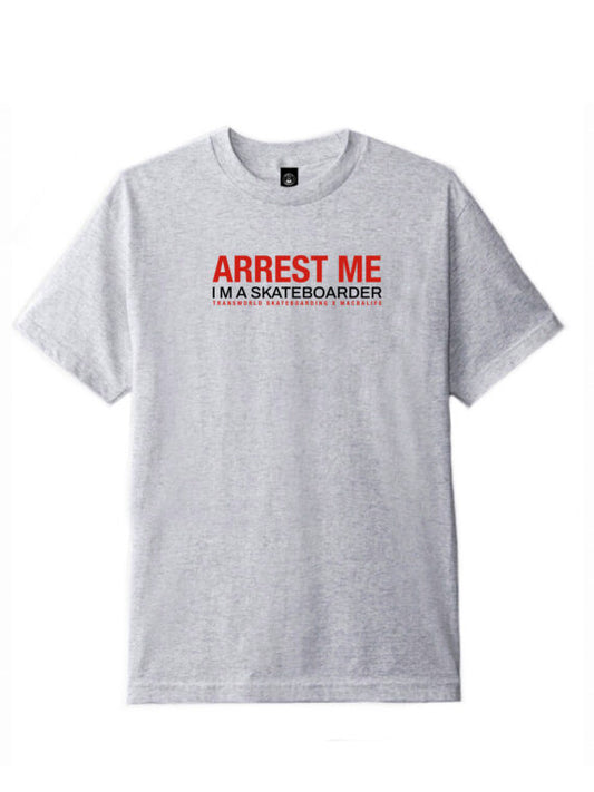 Camiseta Macba Life X TWS Arrest Me – Gris