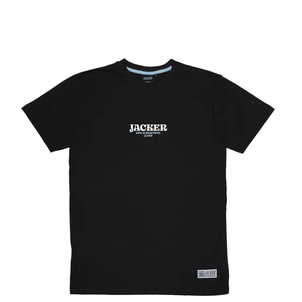 Jacker - No Vacation T-shirt (Black) Jacker