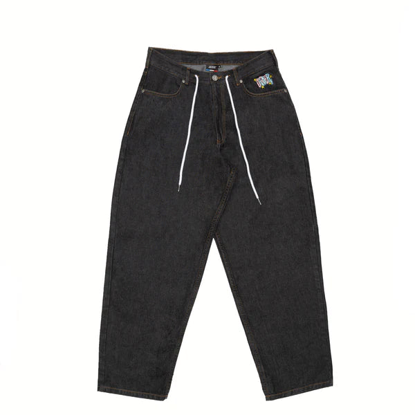 Jacker - City Tour - Denim Baggy Pants - Black Jacker