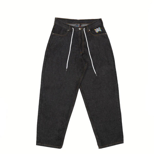 Jacker - City Tour - Denim Baggy Pants - Black Jacker