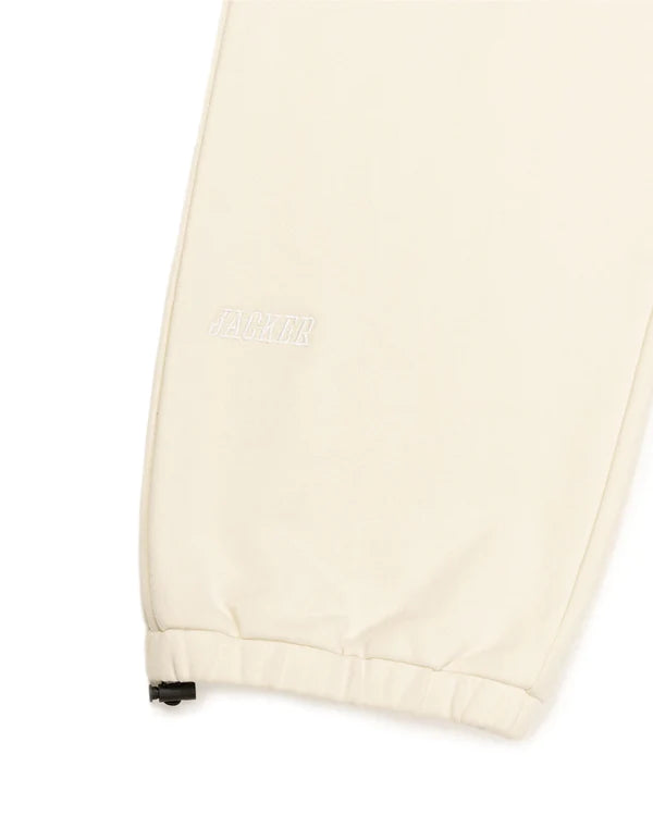 Jacker - Team Logo Sweatpant - Beige Jacker