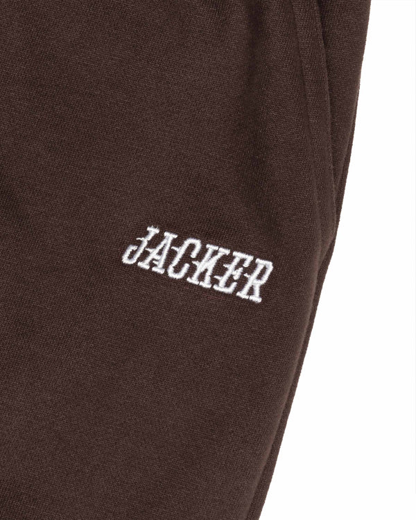 Jacker - Team Logo Sweatpant - Brown Jacker