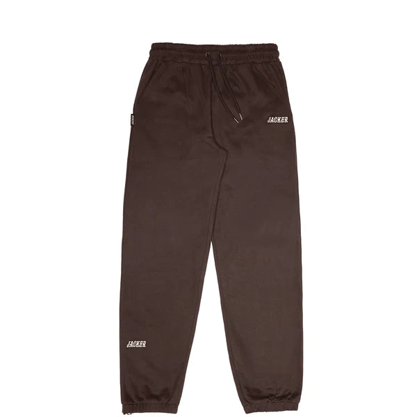Team Logo Sweatpant Brown - Jacker