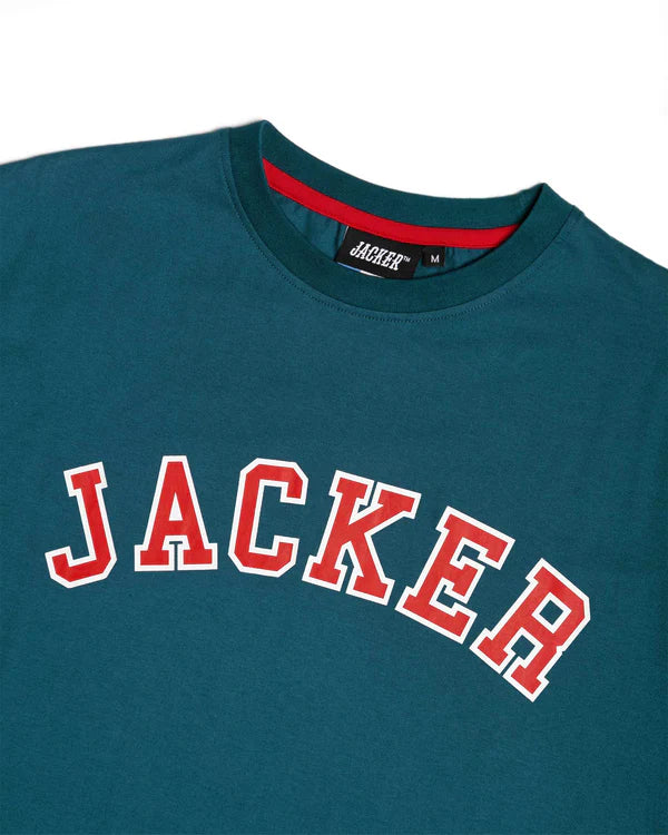 Jacker - College T shirt - Blue Jacker