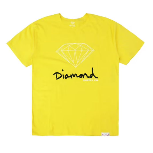 Diamond Supply Co. Camiseta con Enzima y Logo OG