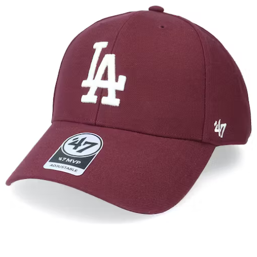 Cap 47 Brand - Los Angeles Dodgers (Dark Maroon)