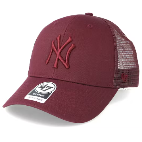 Cap 47 Brand - New York Yankees (Dark Maroon)