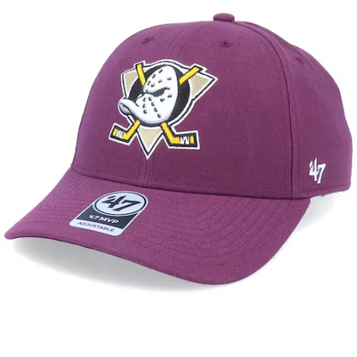 Cap 47 Brand - Anaheim Ducks Mvp (Plum/White)