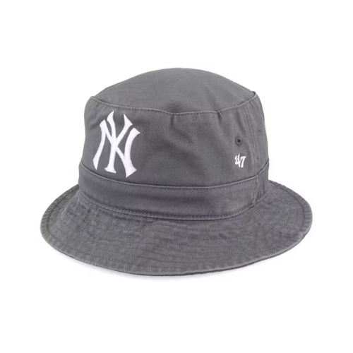 Bucket Hat 47 Brand - Classic New York Yankees MLB (Grey) '47 Brand