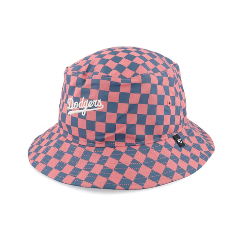 Bucket Hat 47 Brand - Los Angeles Dodgers Check Up Script Island C-Vida Skate Shop