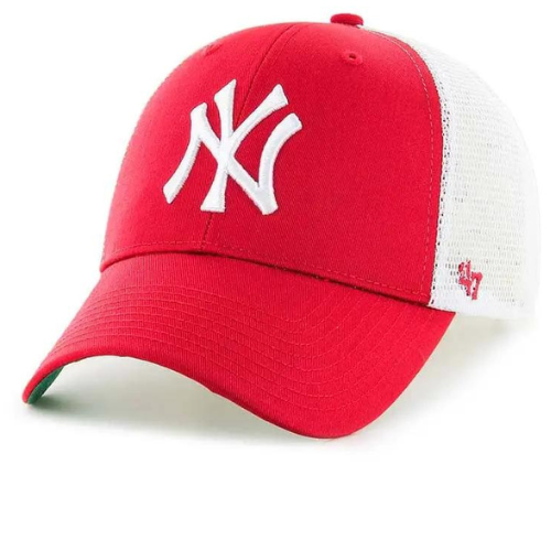 47 Brand - New York Yankees Cap (Red/White) Trucker