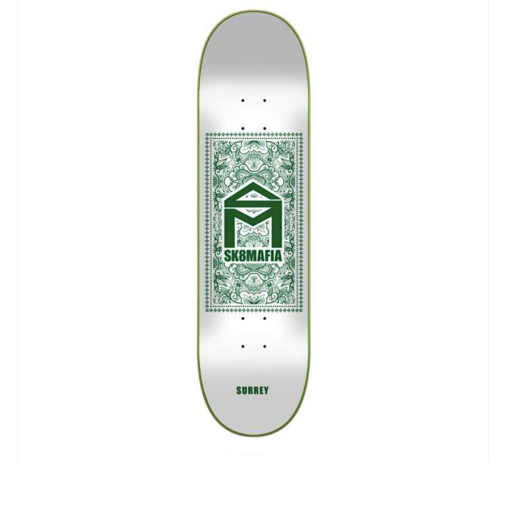 SK8MAFIA - Surrey Bandana Deck 8,25" (Green/White)