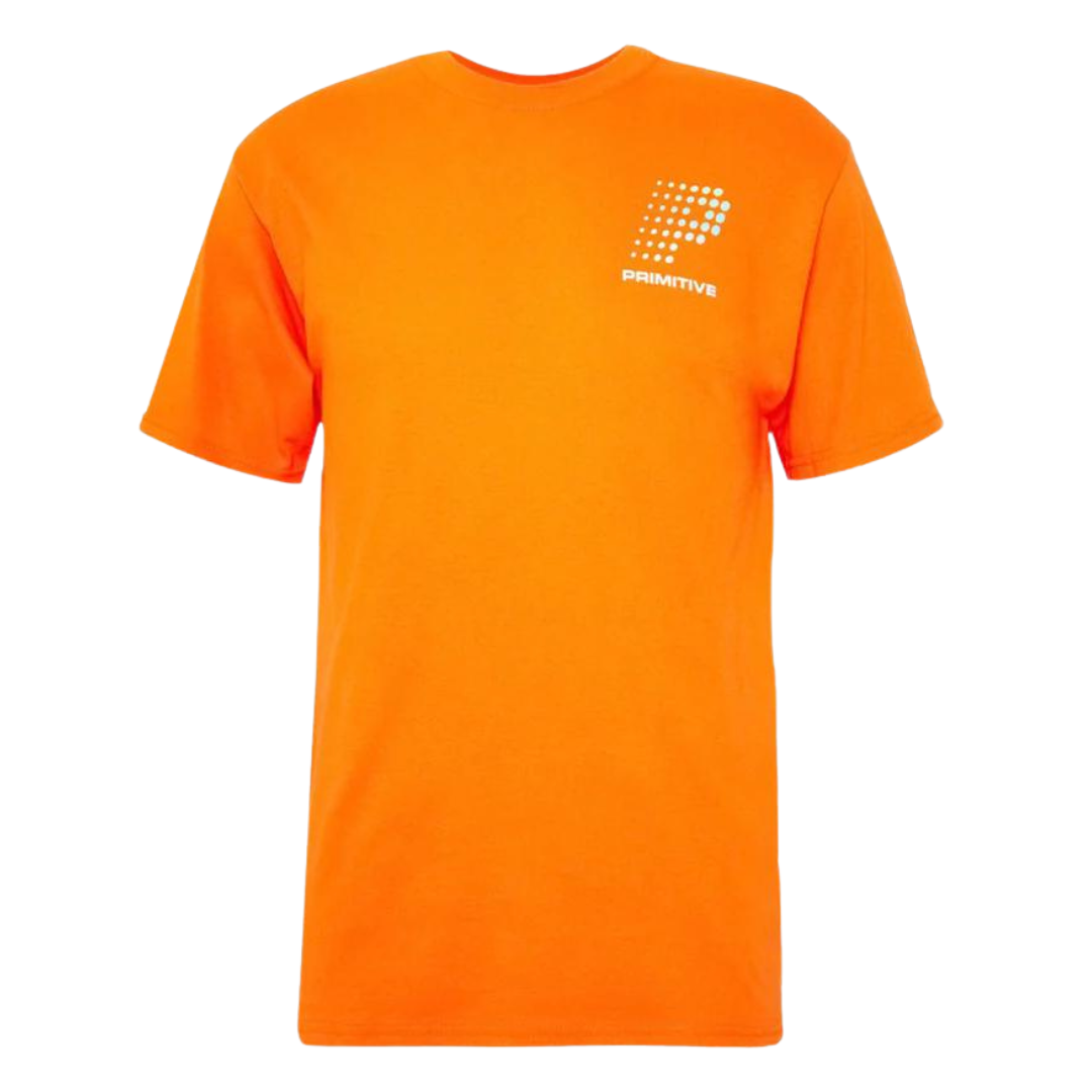 Primitive - Connection T Shirt - Orange Primitive Skateboards