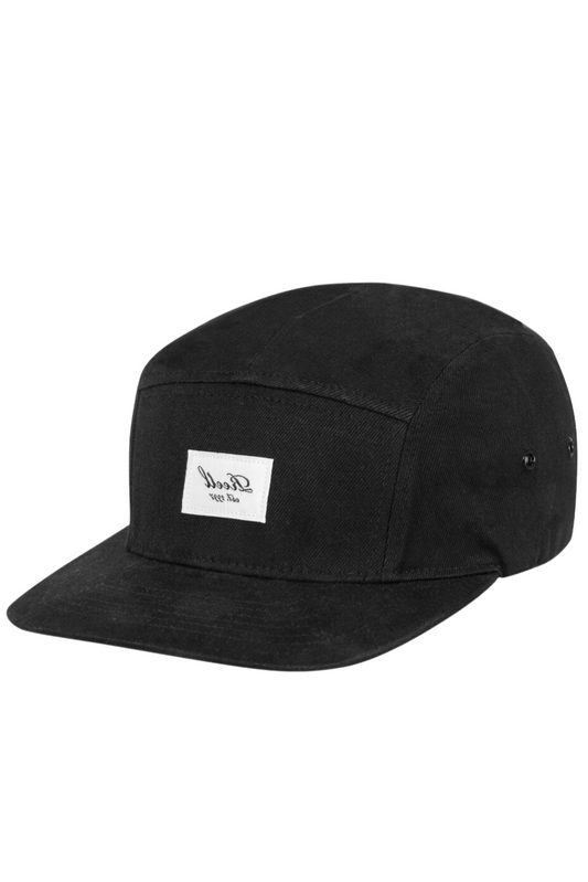 Reell- 5 Panel Cap - Black Reell