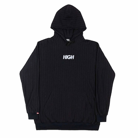Boss Logo Black Hoodie - HIGH HIGH