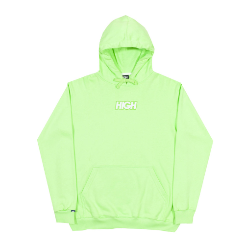 Light Green Logo Hoodie - HIGH HIGH