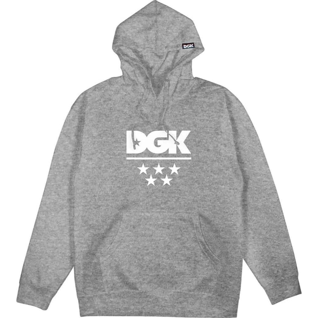 DGK - All Star Gunmetal Heather - Hoodie DGK